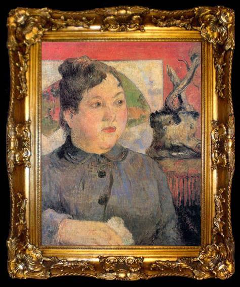 framed  Paul Gauguin Madame Alexandre Kohler, ta009-2